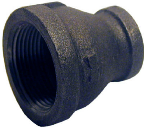 B-RCP1210 1.25 x 1 in. Black Reducing Coupling