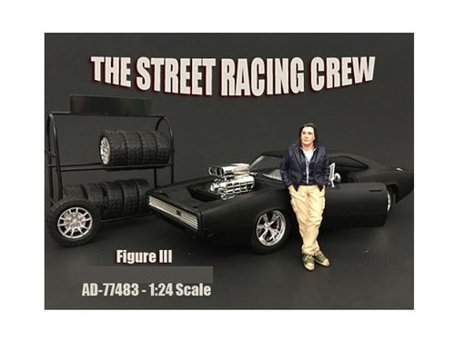 The Street Racing Crew Figure III For 1:24 Scale Models by American