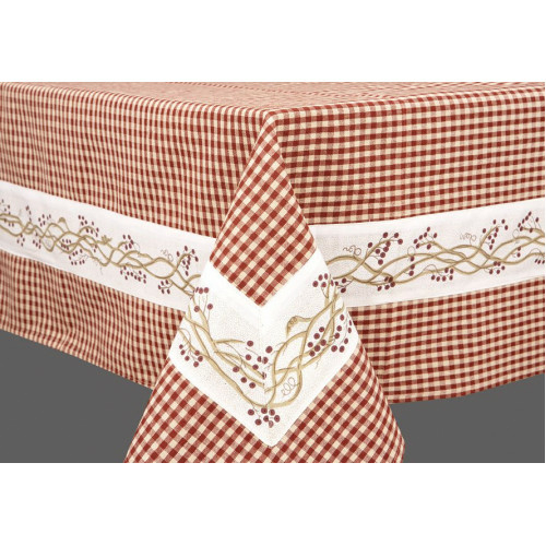 Mr. MJs Trading AG-23295-52x72 52 x 72 in. Table Cloth, Berryvine 