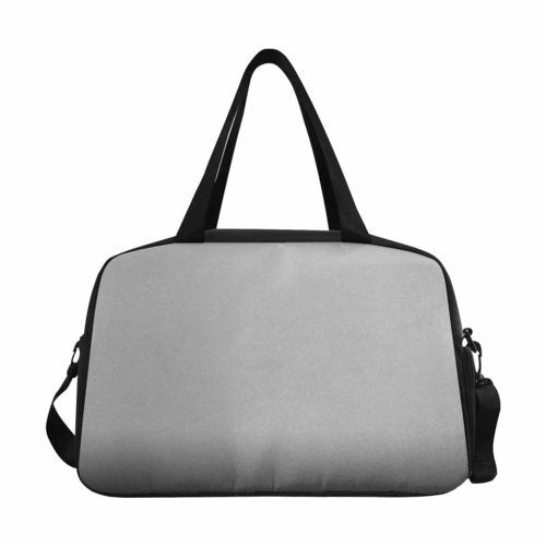 Light Grey Tote and Crossbody Travel Bag