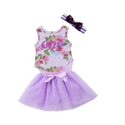 Brand New Cute Newborn Baby Girl 1st Birthday