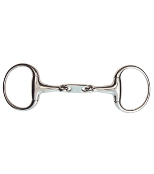 Jacks 20138-5-1-2 Dr Bristol Eggbutt Snaffle Bit - 5.50 in.