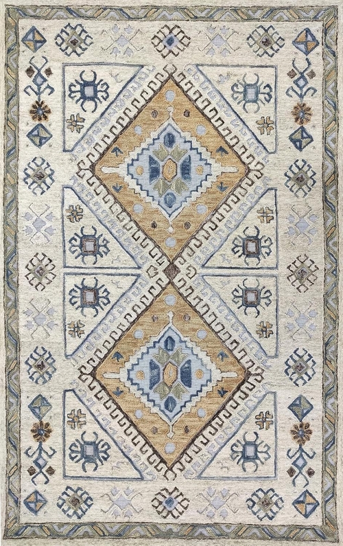 Kilims Rectangular Wool Matarial with Soft and 100% Imported Woolen