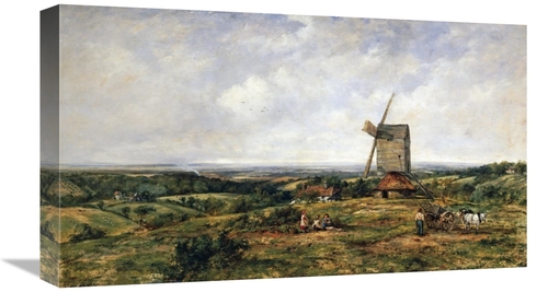 Global Gallery GCS-268664-22-142 22 in. An Extensive Landscape with Fi