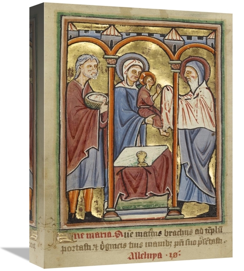 Global Gallery GCS-457583-1216-142 12 x 16 in. The Presentation in the