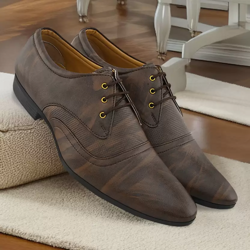 Designer Derby Office Party Ethnic Wear Formal Shoes For Men  Size 9