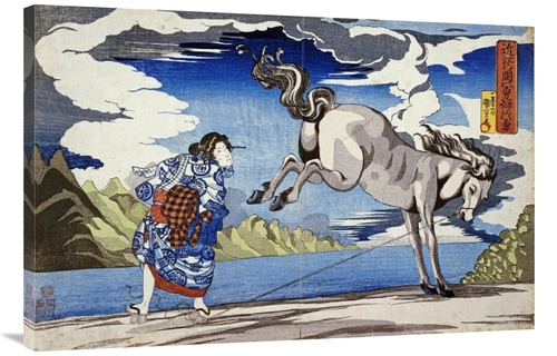 Global Gallery GCS-266706-40-142 40 in. The Strong Woman, Subduing