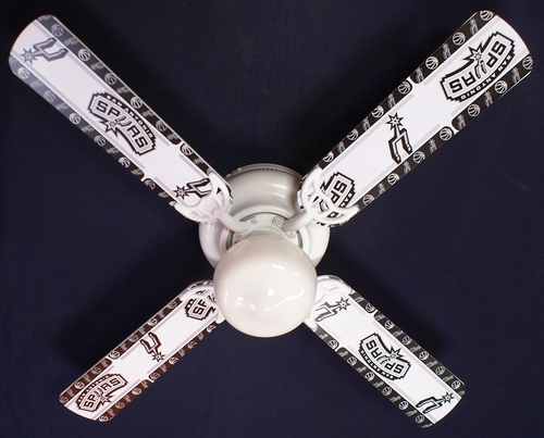 Ceiling Fan Designers 42FAN-NBA-SPUR 42 in. NBA San Antonio Spurs Bask