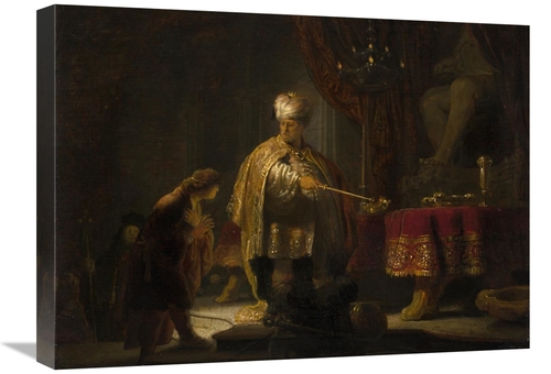 Global Gallery GCS-454992-1824-142 18 x 24 in. Daniel & Cyrus Before t