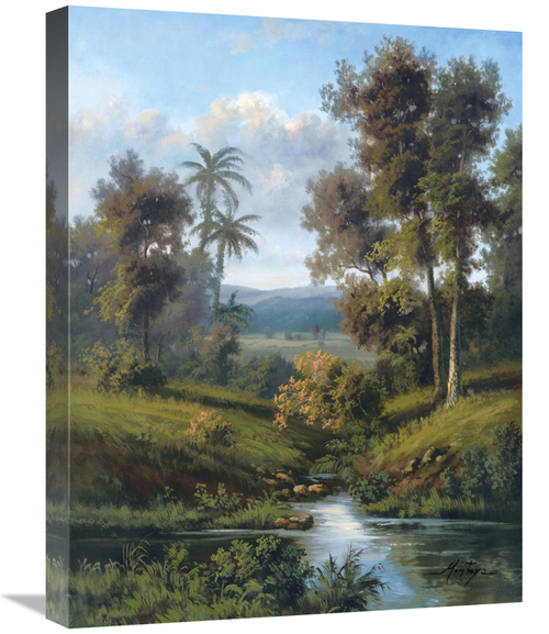 Global Gallery GCS-114658-1824-142 18 x 24 in. Shades of Evening Art P