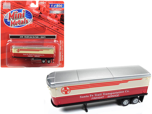 1940\'s-1950\'s Aerovan Trailer \Santa Fe Trail Transportation Co.\"