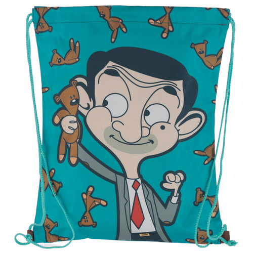 Handy Drawstring Bag - Mr Bean Teddy