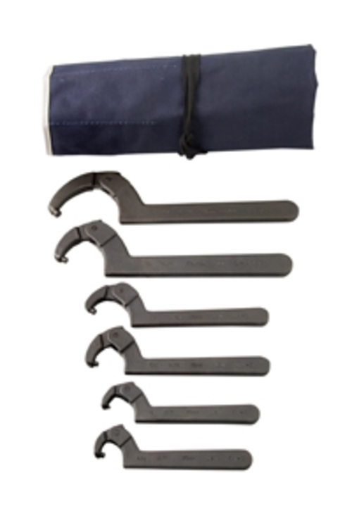 Martin Sprocket & Gear Inc. SPW6K Adjustable Pin Spanner Wrench Set