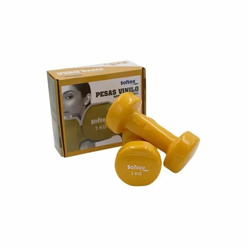 Dumbbells Softee 0024106 Yellow 3 Kg