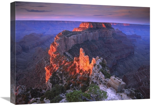 Global Gallery GCS-396926-1824-142 18 x 24 in. Wotans Throne at Sunris