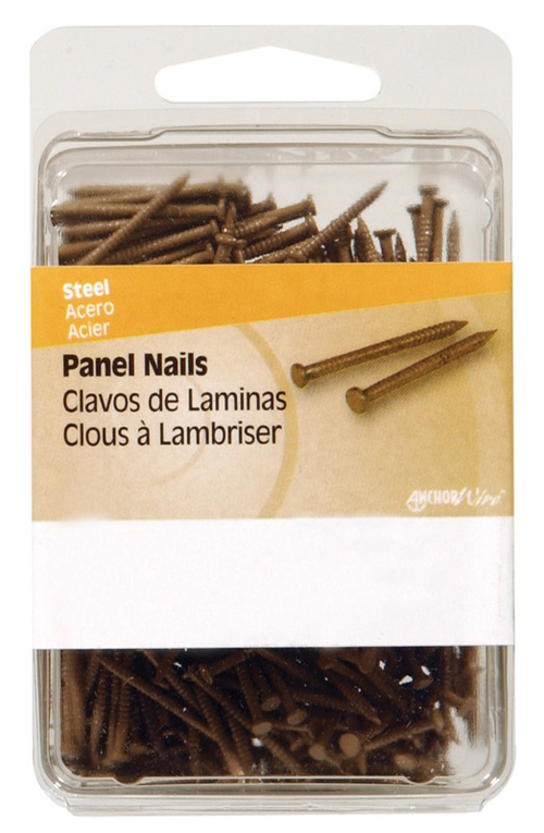 Hillman Group RSC 41802 1 in. 6 oz Panel Nail  Oak- pack of 5