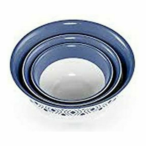 Bowl Stefanplast 55201 Blue Plastic (3 Pieces)