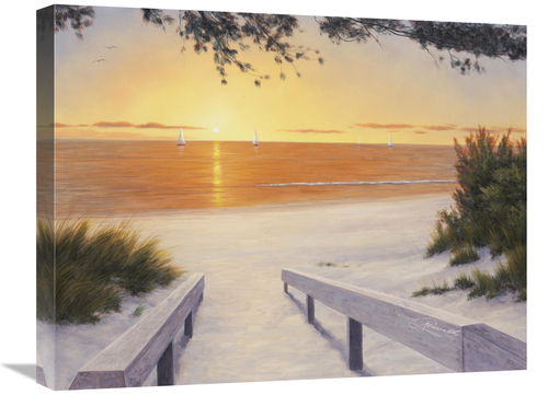 Global Gallery GCS-128448-2024-142 20 x 24 in. Evening Sunset Art Prin