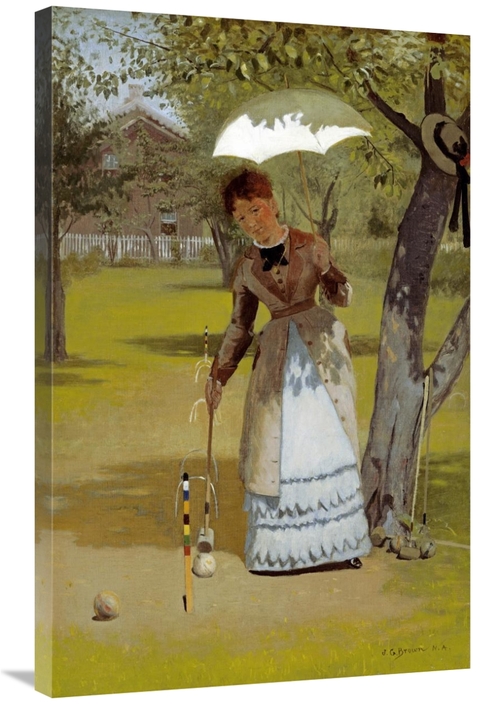 Global Gallery GCS-267789-36-142 36 in. Have a Game Art Print - John G