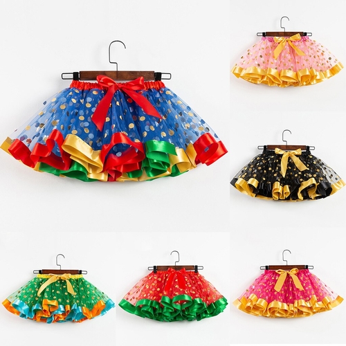 Girls Skirts Kids Party Dance Ballet Lace Tutu