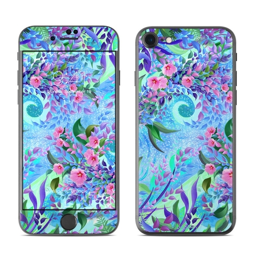 DecalGirl AIP7-LAVFLWR Apple iPhone 7 Skin - Lavender Flowers
