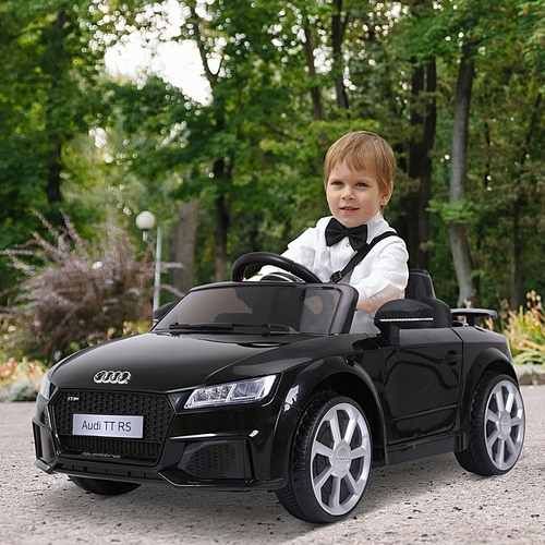 Aosom 6V Licensed Audi Kids Ride-On Car With Remote Control Suspension