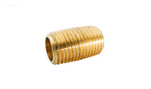 IW 106CL4 0.25 x 0.875 in. Close Brass Nipple