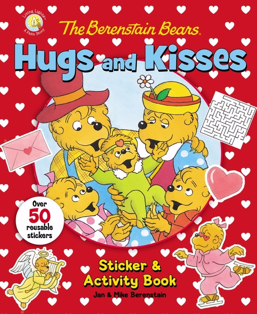 ZonderKidz 88286 Berenstain Bears Hugs & Kisses Sticker & Activity Boo