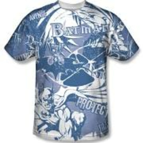 Trevco BM2338-ATPP-1 Batman & Dark Protector-Short Sleeve Adult 100 Pe