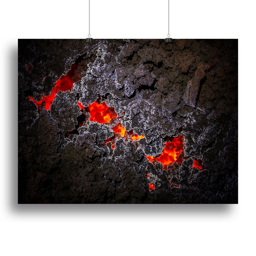 Crystallization Canvas Print or Poster