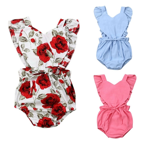 Lovely Newborn Infant Baby Girl Boys Floral