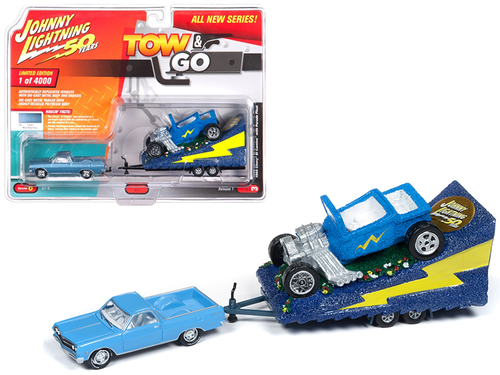 1965 Chevrolet El Camino Mist Blue Metallic with Parade Float Limited