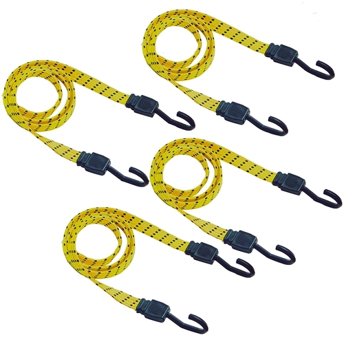 Hampton Products-Keeper 235253 24 in. Yellow Bungee Cord, Pack of 