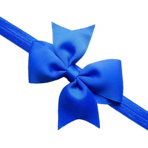 100 Pics Newborn Colorful Bow Elastic