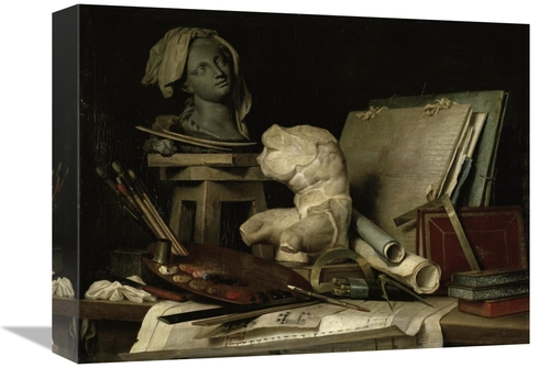 Global Gallery GCS-283273-16-142 16 in. The Attributes of the Arts Art