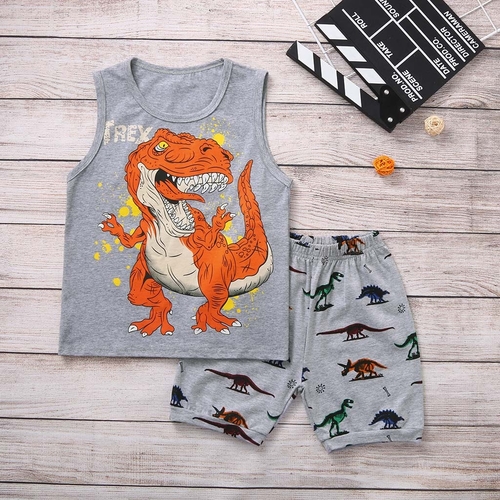 New Arrival Baby Boy Kids Toddler Cartoon Dinosaur