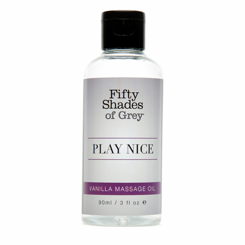 Erotic Massage Oil Fifty Shades of Grey Play Nice Vanilla (90 ml)