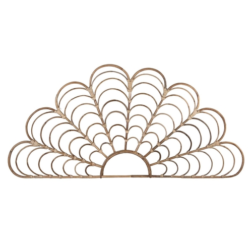 Headboard DKD Home Decor Natural Rattan 178 x 4 x 90 cm 178 x 3 x 85