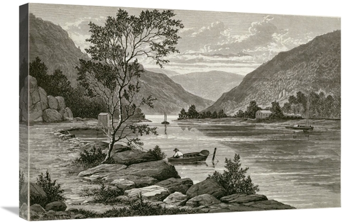 Global Gallery GCS-281066-30-142 30 in. Ramapo River Art Print - Unkno