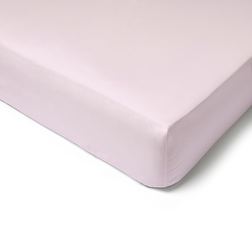 Fitted sheet Percale cap 30cm 180x200 pink
