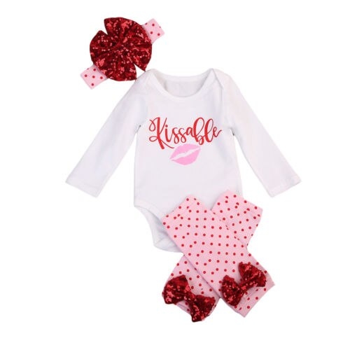 Infant Baby Girl Clothes Outfit Cotton Long