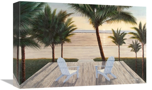 Global Gallery GCS-393973-1218-142 12 x 18 in. Palm Beach Retreat Art 
