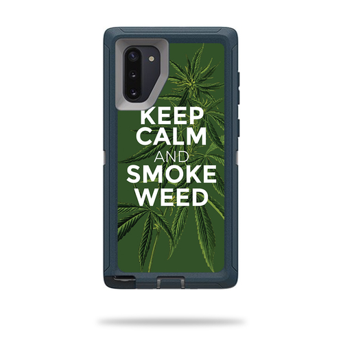 MightySkins OTDSNO10-Smoke Weed Skin for Otterbox Defender Samsung Gal