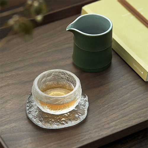 Green Bamboo Ceramic Cup