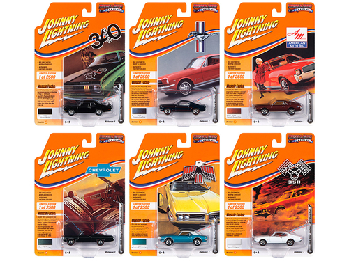 Muscle Cars USA 2020 Set B of 6 Cars Release 1 Limited Edition to 2500