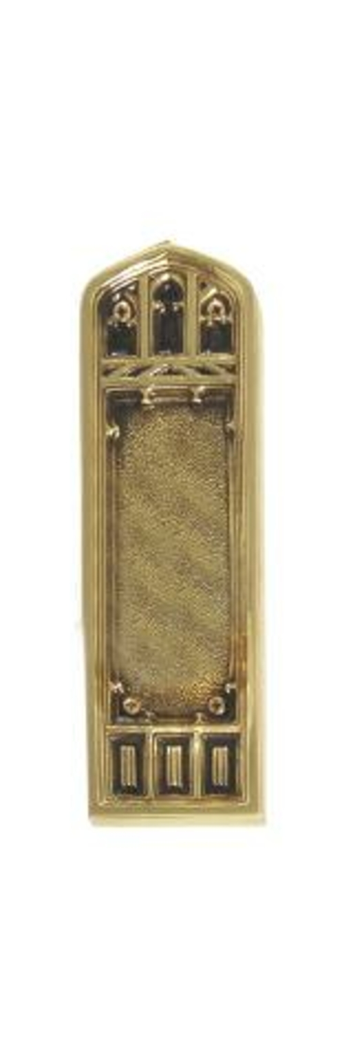 Brass Accents D04-K582D-HTF-610 Interior Door Plate Double Dummy Set -