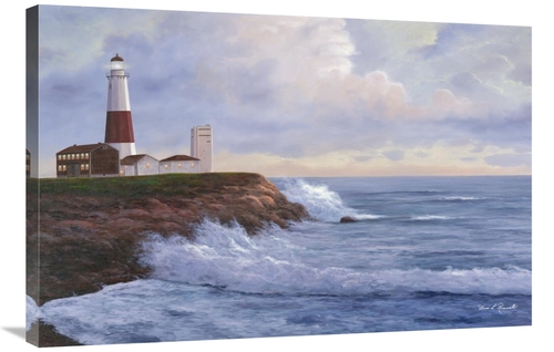 Global Gallery GCS-393939-2436-142 24 x 36 in. Montauk Lighthouse Art 