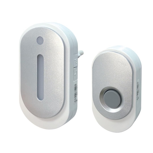 230 Volt Plugin operated Wireless RF Door Bell Set for Home Office
