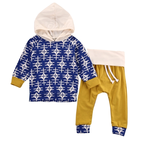 Fashion 2pcs Newborn Toddler Infant Baby Boy Girl