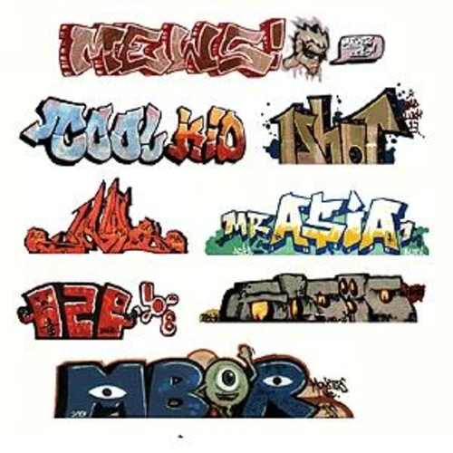 Blair Line BLR2244 HO Graffiti Decals Mega Set - No. 1